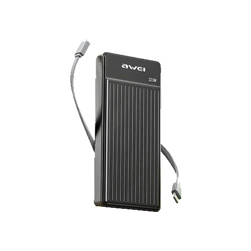 Buy Awei P88K 10000mAh 22.5w Fast Charging Power Bank Black from Vmart in Pakistan