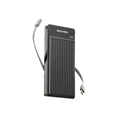 Buy Awei P88K 10000mAh 22.5w Fast Charging Power Bank Black from Vmart in Pakistan