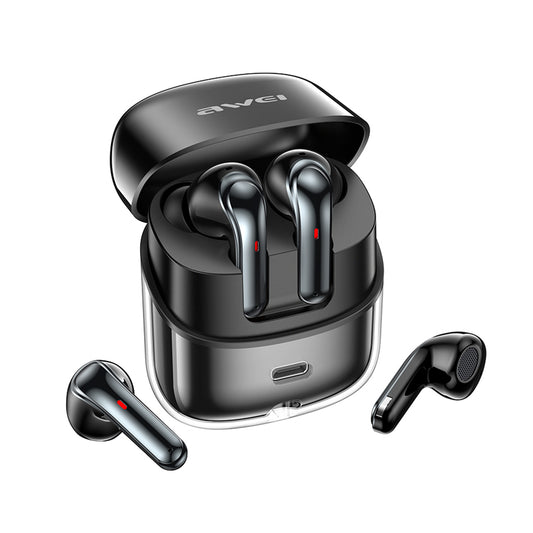 Buy Awei T79 ENC Call Noise Canceling Heavy Bass True Wireless Earbuds Black from Vmart in Pakistan