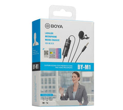 Buy BOYA BY-M1 Omni Directional Lavalier Microphone from Vmart in Pakistan