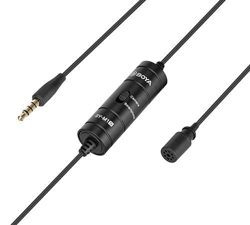 BOYA BY-M1S Universal Lavalier Microphone