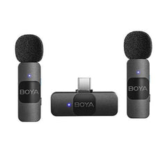 BOYA BY-V20 Ultracompact 2.4GHz Wireless Microphone System for USB-C