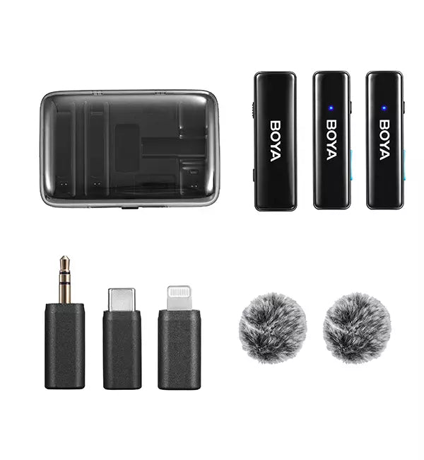 BOYA Link All-in-one Design Wireless Microphone System