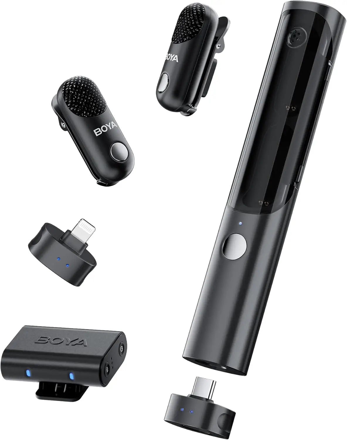 Buy BOYA Magic-01 Transformable Al-Powered Mini Wireless Microphone from Vmart in Pakistan