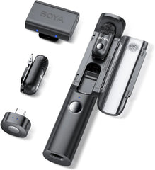 Buy BOYA Magic-03 Transformable Al-Powered Mini Wireless Microphone from Vmart in Pakistan