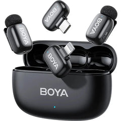 Buy BOYA mini 2-01 Upgraded Super Mini Wireless Microphone with AI Noise Cancellation from Vmart in Pakistan