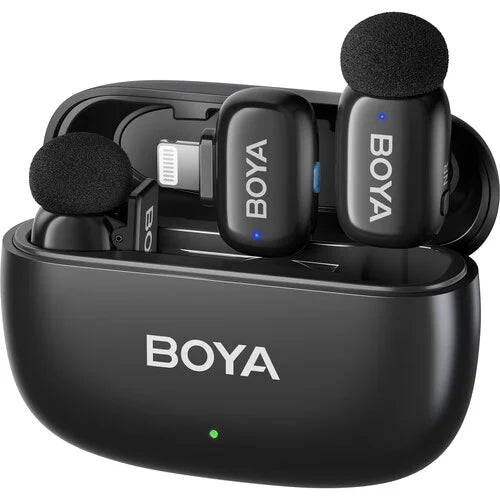 Buy BOYA mini 2-03 Upgraded Super Mini Wireless Microphone with AI Noise Cancellation from Vmart in Pakistan