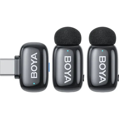 Buy BOYA mini 2-04 Upgraded Super Mini Wireless Microphone with AI Noise Cancellation from Vmart in Pakistan