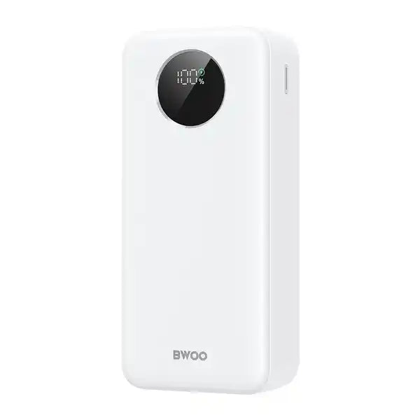 Buy BWOO 30000mAh Power Bank PD 22.5W White from Vmart in Pakistan