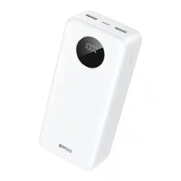 Buy BWOO 30000mAh Power Bank PD 22.5W White from Vmart in Pakistan