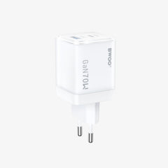 Buy BWOO 70W USB-C Dual ports GaN Charger from Vmart in Pakistan
