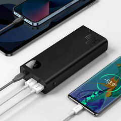 Buy Baseus Adaman Metal Digital Display Fast charge Power Bank 20000mAh 30W from Vmart in Pakistan