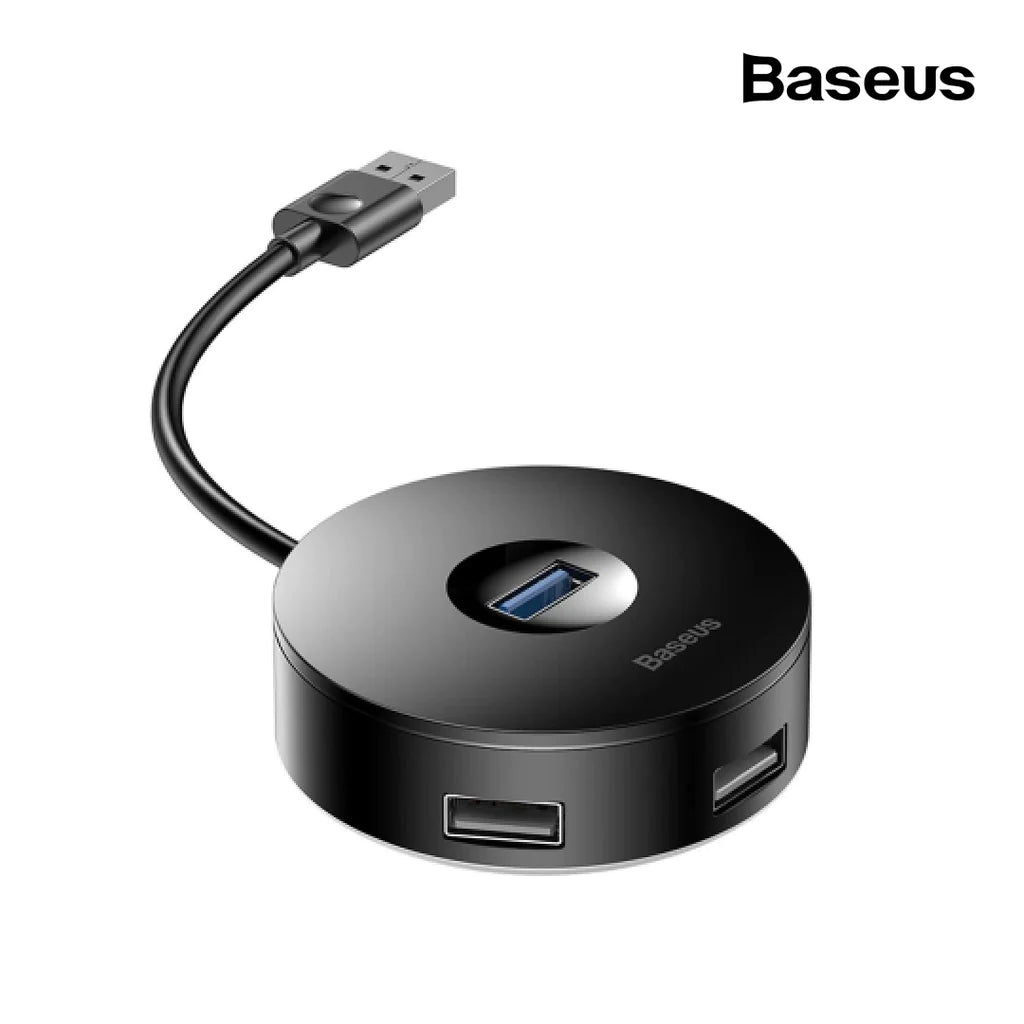 Baseus Airjoy Round Box 4 Port USB3.0 Hub Adapter