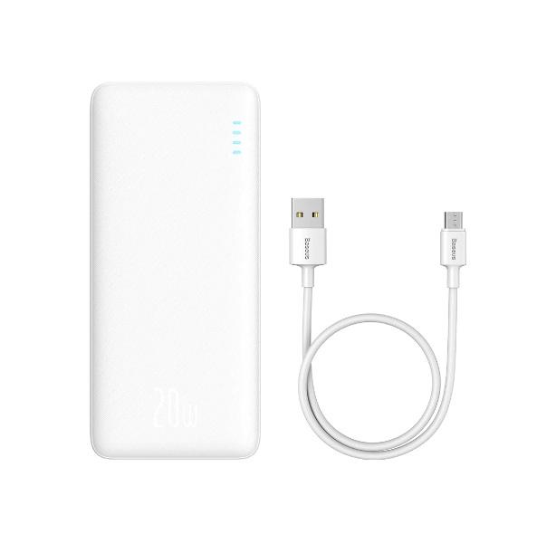 Baseus Airpow Power Bank 20W 20000mAh - White