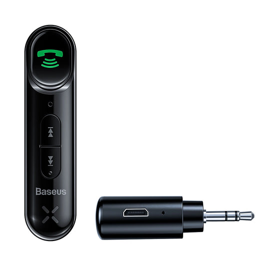 Buy Baseus BSBA-02 (Overseas Edition) Bluetooth AUX Transmitter Black from Vmart in Pakistan