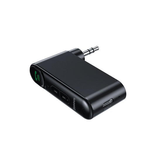 Buy Baseus BSBA-02 (Overseas Edition) Bluetooth AUX Transmitter Black from Vmart in Pakistan