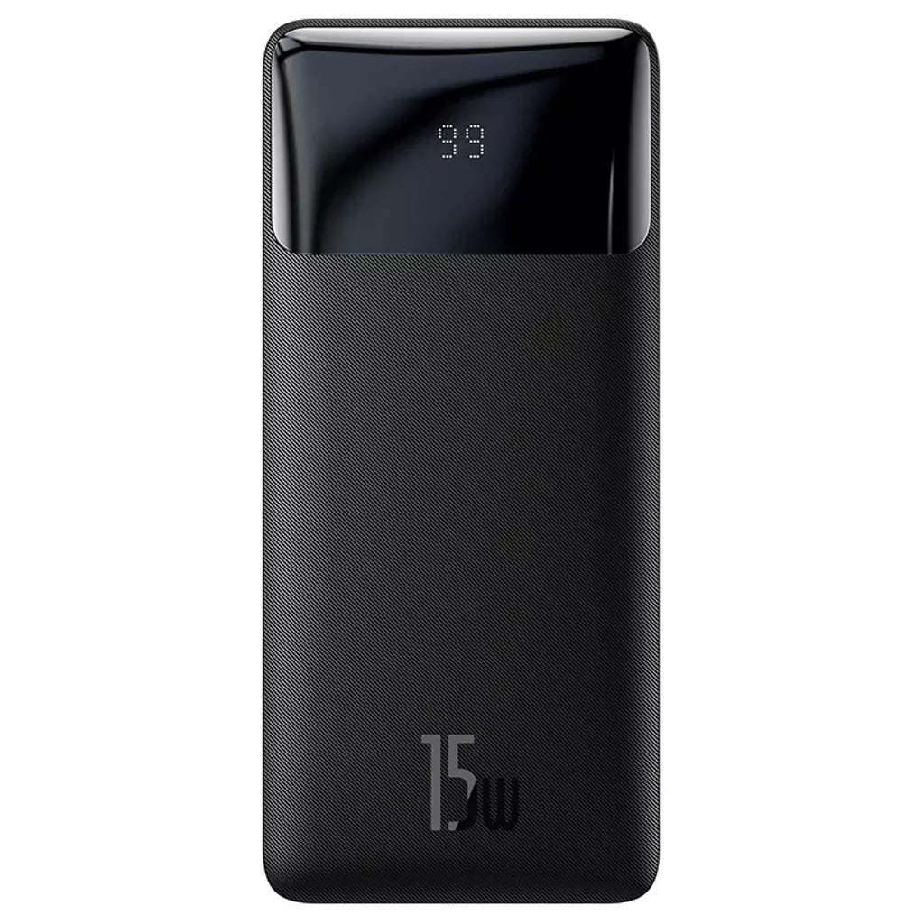 Baseus Bipow Digital Display Power Bank 10000mAh 15W Black