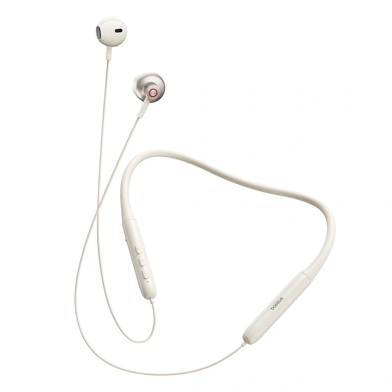 Baseus Bowie P1 Wireless Earphone Neckband Stellar White