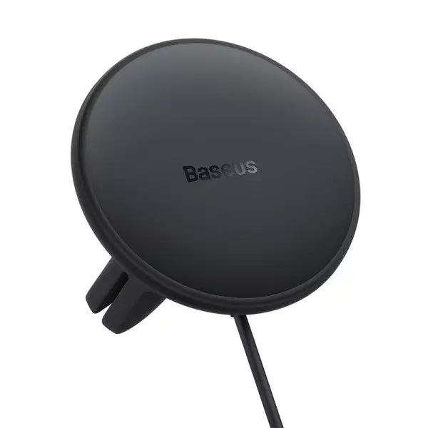 Baseus CW01 Magnetic Wireless Charging Car Mount 40W - Wireless Charging 15w+Type-C 25W - Black