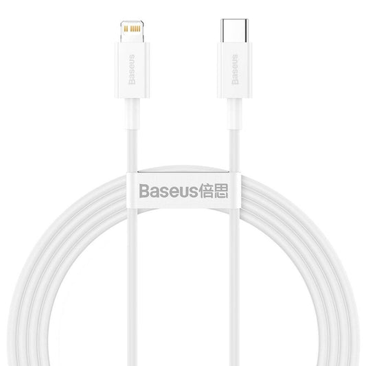 Buy Baseus Cable Superior Series Type C to Lightning 20W 1.5m - White from Vmart in Pakistan