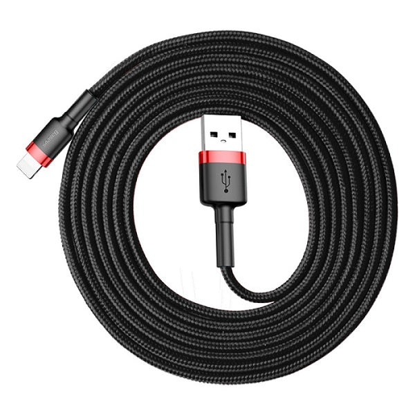 Baseus Cafule Cable USB For iP 2m Red/Black