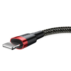 Baseus Cafule Cable USB For iP 2m Red/Black