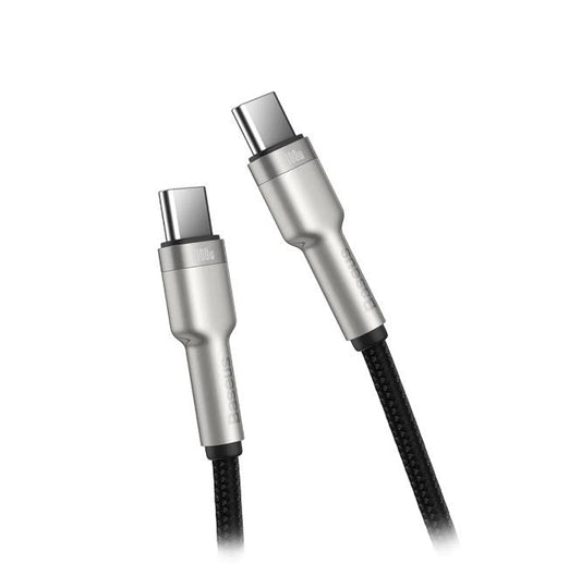 Buy Baseus Cafule Metal USB-C to USB-C Cable 100W 2m from Vmart in Pakistan