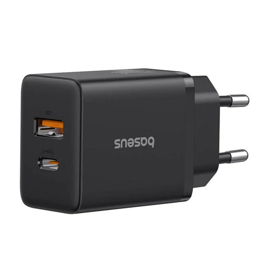Buy Baseus Cube Fast Charger C+U 20W EU from Vmart in Pakistan