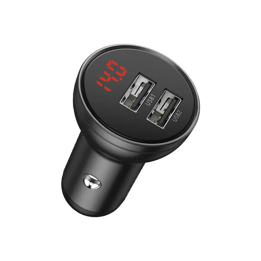 Buy Baseus Dual USB-A Car Charger 24W 4.8A from Vmart in Pakistan