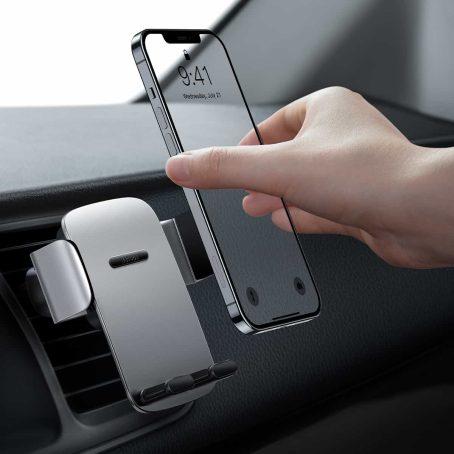 Buy Baseus Easy Control Pro Clamp Car Mount Holder (Air Outlet Version) - Tarnish from Vmart in Pakistan
