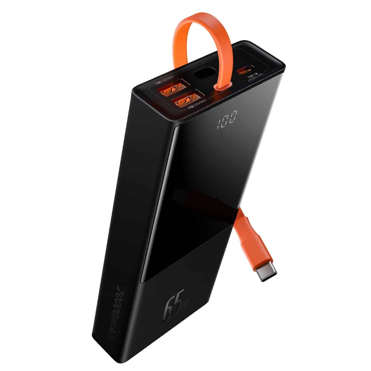 Baseus Elf Digital Display Fast Charging Power Bank 20000mAh 65W Black