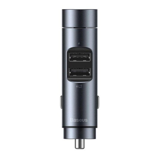 Buy Baseus Energy Column Car Wireless MP3 Charger FM Transmitter - Gray from Vmart in Pakistan