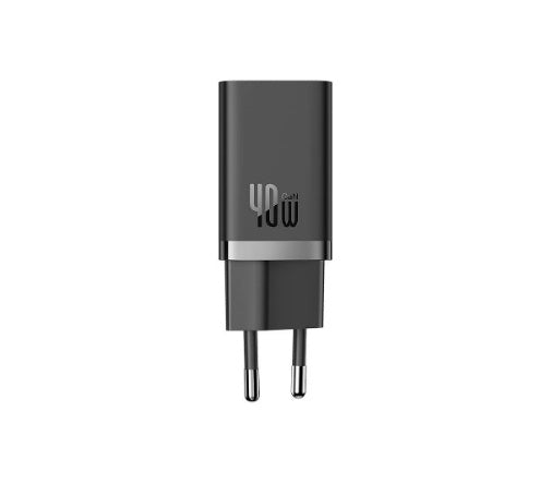 Buy Baseus GaN5 Pro Fast Charger C+C 40W EU Black from Vmart in Pakistan