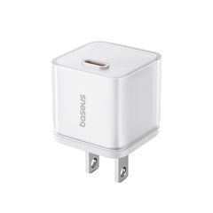 Baseus GaN5S Fast Charger 1C 20W US Moon White