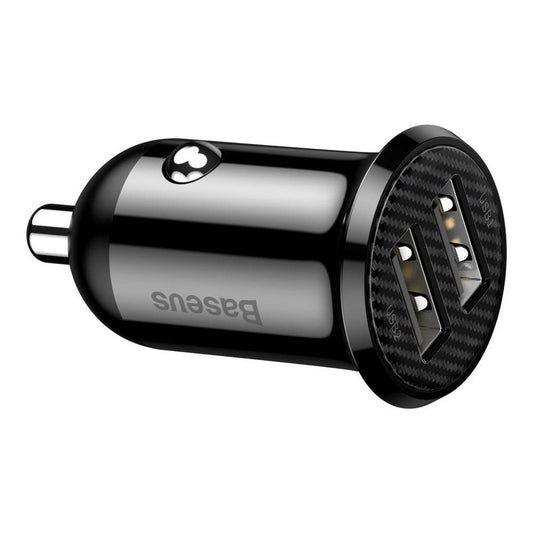 Buy Baseus Grain Pro 4.8A Car Charger with Dual USB from Vmart in Pakistan