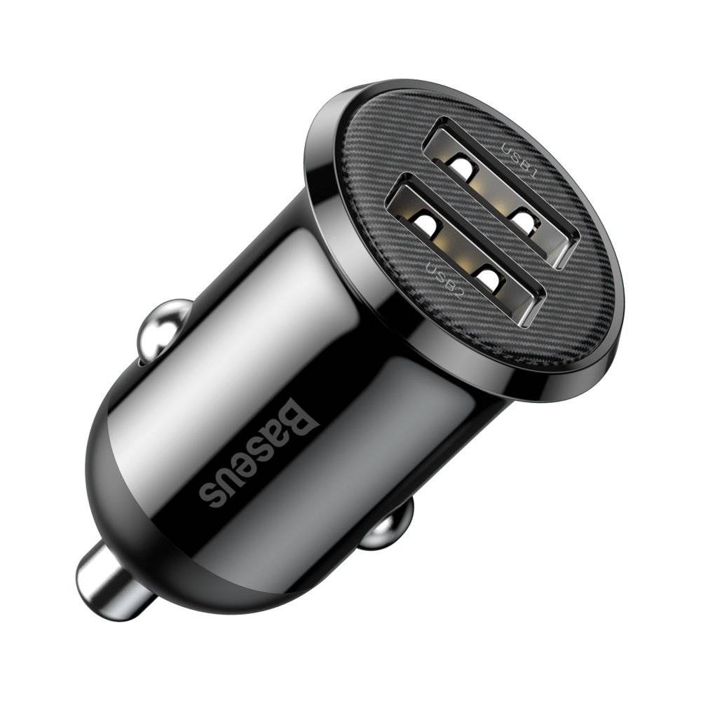 Baseus Grain Pro 4.8A Car Charger with Dual USB