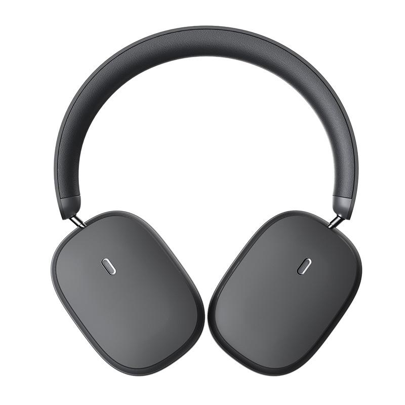 Baseus H1 Hybrid 40dB ANC Wireless Headphones - Grey