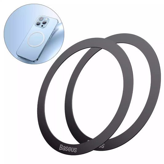 Buy Baseus Halo Series Magnetic Metal Ring Black (2 pack) from Vmart in Pakistan
