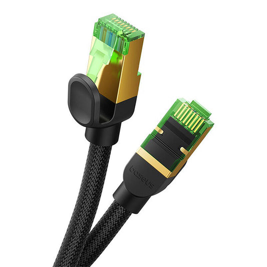 Buy Baseus High Speed Cat8 40Gbps Ethernet Cable 3m Cluster Black from Vmart in Pakistan
