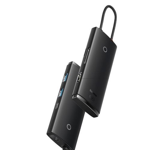 Buy Baseus Lite Series 6 in 1 Type-C Hub Docking Station from Vmart in Pakistan