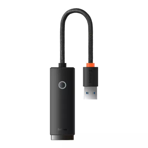 Buy Baseus Lite Series Ethernet Adapter USB-A to RJ45 LAN Port 1000Mbps Black from Vmart in Pakistan