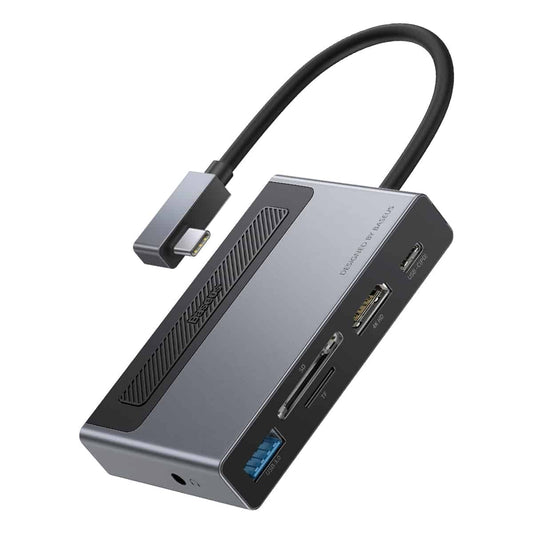 Buy Baseus Magic Multifunctional Type-C Hub with a Retractable Clip Standard Edition Space Gray from Vmart in Pakistan