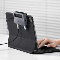 Buy Baseus Magic Multifunctional Type-C Hub with a Retractable Clip Standard Edition Space Gray from Vmart in Pakistan