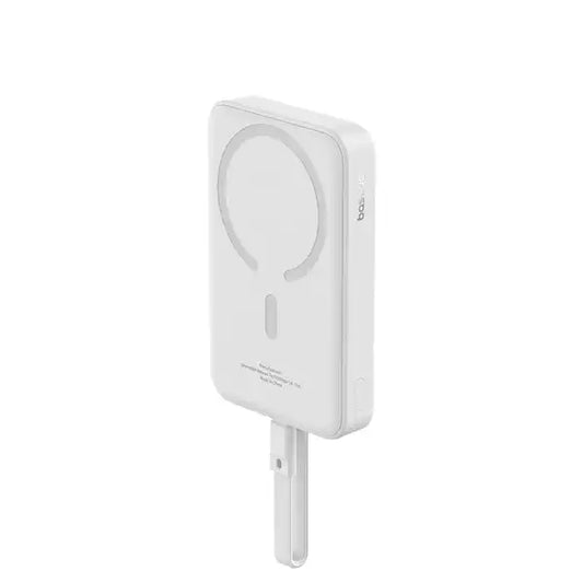 Buy Baseus Magnetic Mini Wireless Fast Charge Power Bank Type-C Edition 10000mAh 30W Stellar White from Vmart in Pakistan