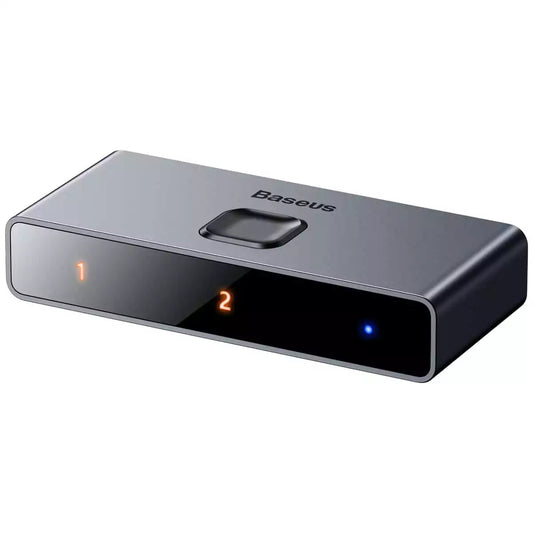 Buy Baseus Matrix HDMI Splitter (2 in 1 or 1 in 2) Space Gray from Vmart in Pakistan