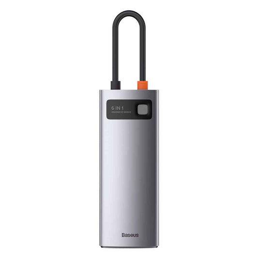 Buy Baseus Metal Gleam Series 6 in 1 Multifunctional Type C Hub from Vmart in Pakistan