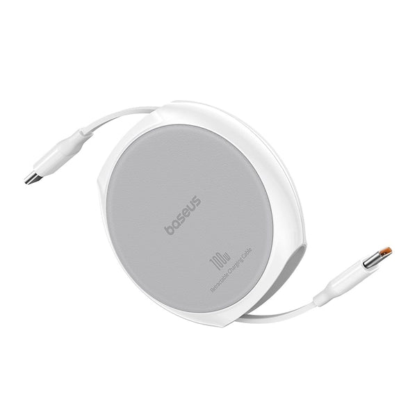 Buy Baseus Pathfinder Series Free2Draw Fast Charging Data Cable Type-C to Type-C 100W 1m Moon White from Vmart in Pakistan
