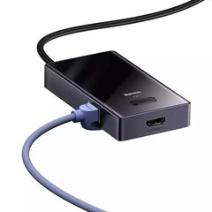 Buy Baseus PioneerJoy 6-Port Type-C Hub Adapter (Type-C to HDMI 4K@60Hz*1 + USB3.0*3 + PD*1 + RJ45*1) from Vmart in Pakistan