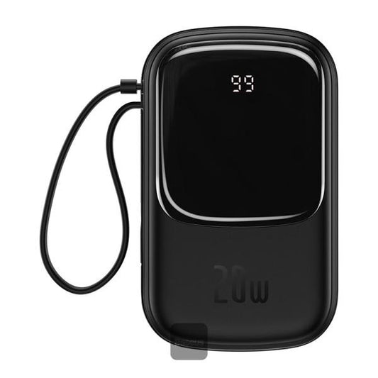 Buy Baseus Qpow 20W Digital Display Power Bank 20000mAh with IP Cable from Vmart in Pakistan