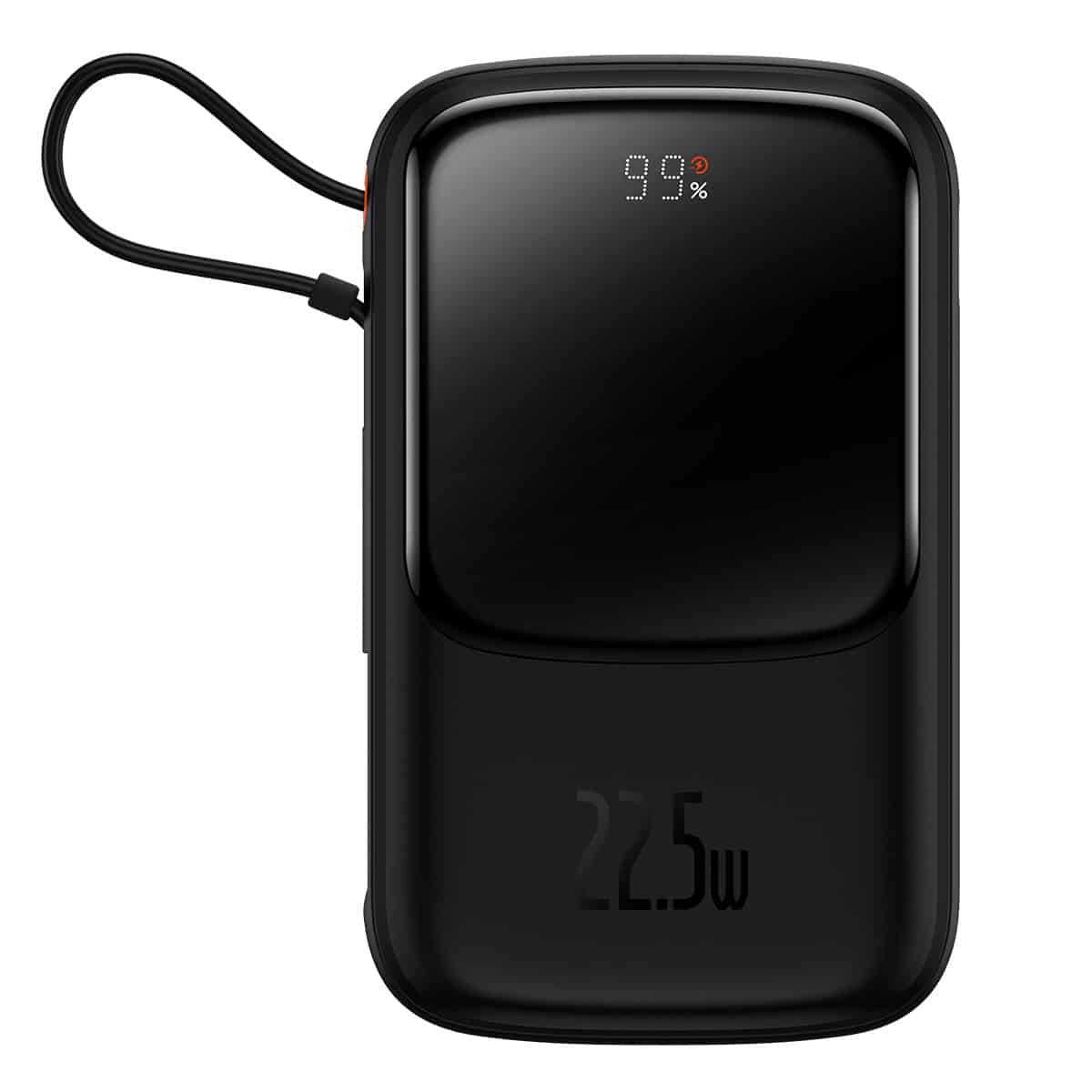 Buy Baseus Qpow Pro Digital Display Fast Charge Power Bank 10000mAh 22.5W Type-C Edition - Black from Vmart in Pakistan